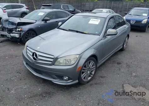 2008 Mercedes-Benz C 300 Luxury/Sport из США, поврежденный, VIN WDDGF54X88F082138